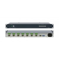 6x1 Computer Graphics Video & Balanced Stereo Audio Switcher